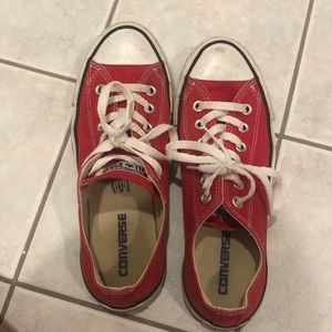 red converse chuck taylor all star sneaker